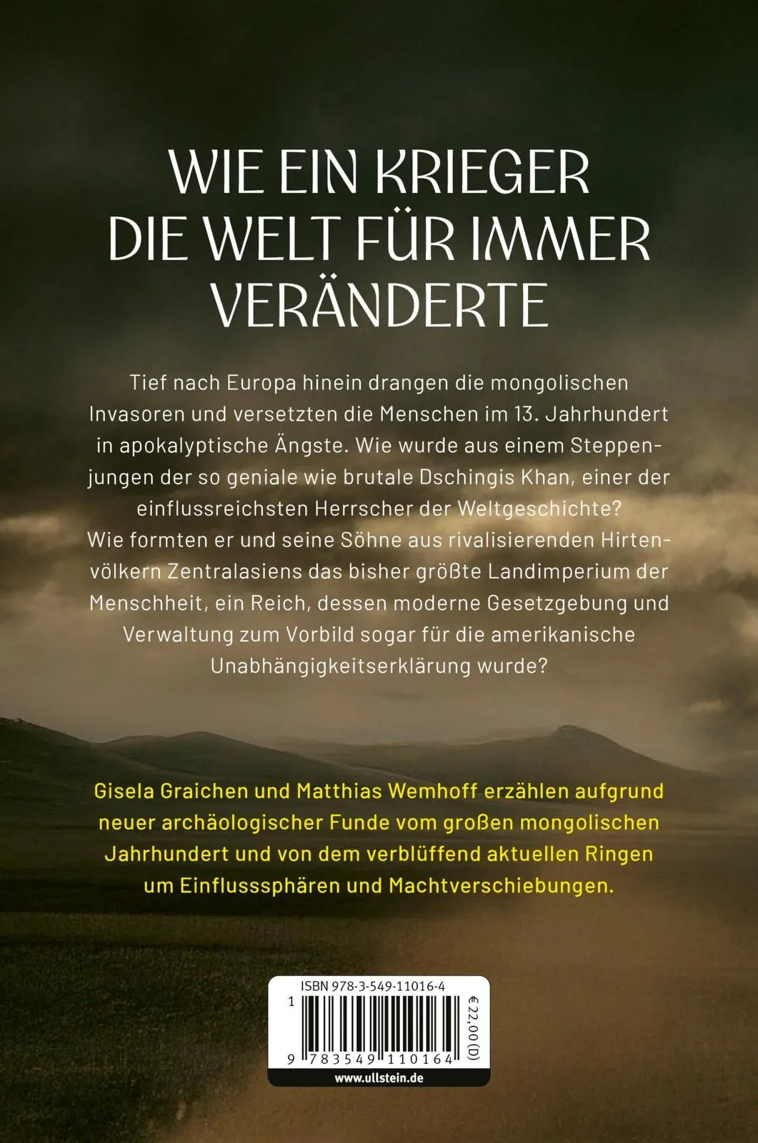 Rückseite: Dschingis Khan (Paperback)