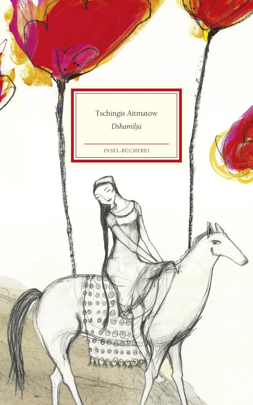 Buchcover von 'Dshamilja' - Gebundene Ausgabe von Tschingis Aitmatow