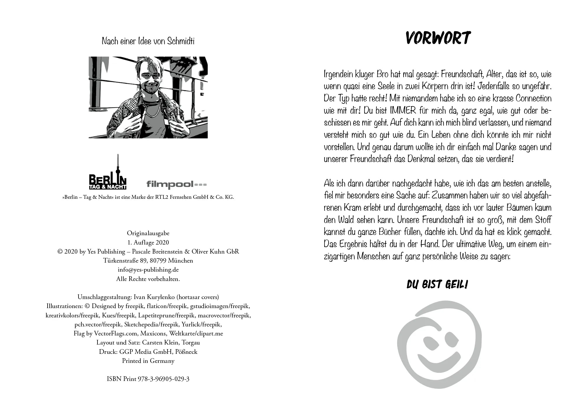 Innenansicht von 'Du bist geil, weil...' - Gebundene Ausgabe