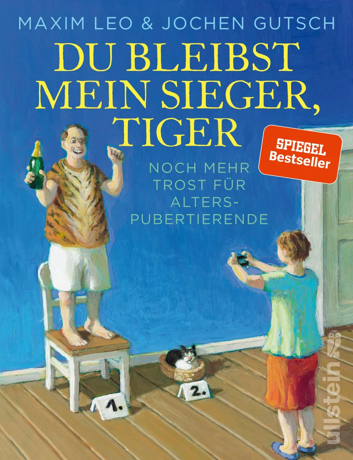 Buchcover von 'Du bleibst mein Sieger, Tiger' - Gebundene Ausgabe von Maxim Leo
