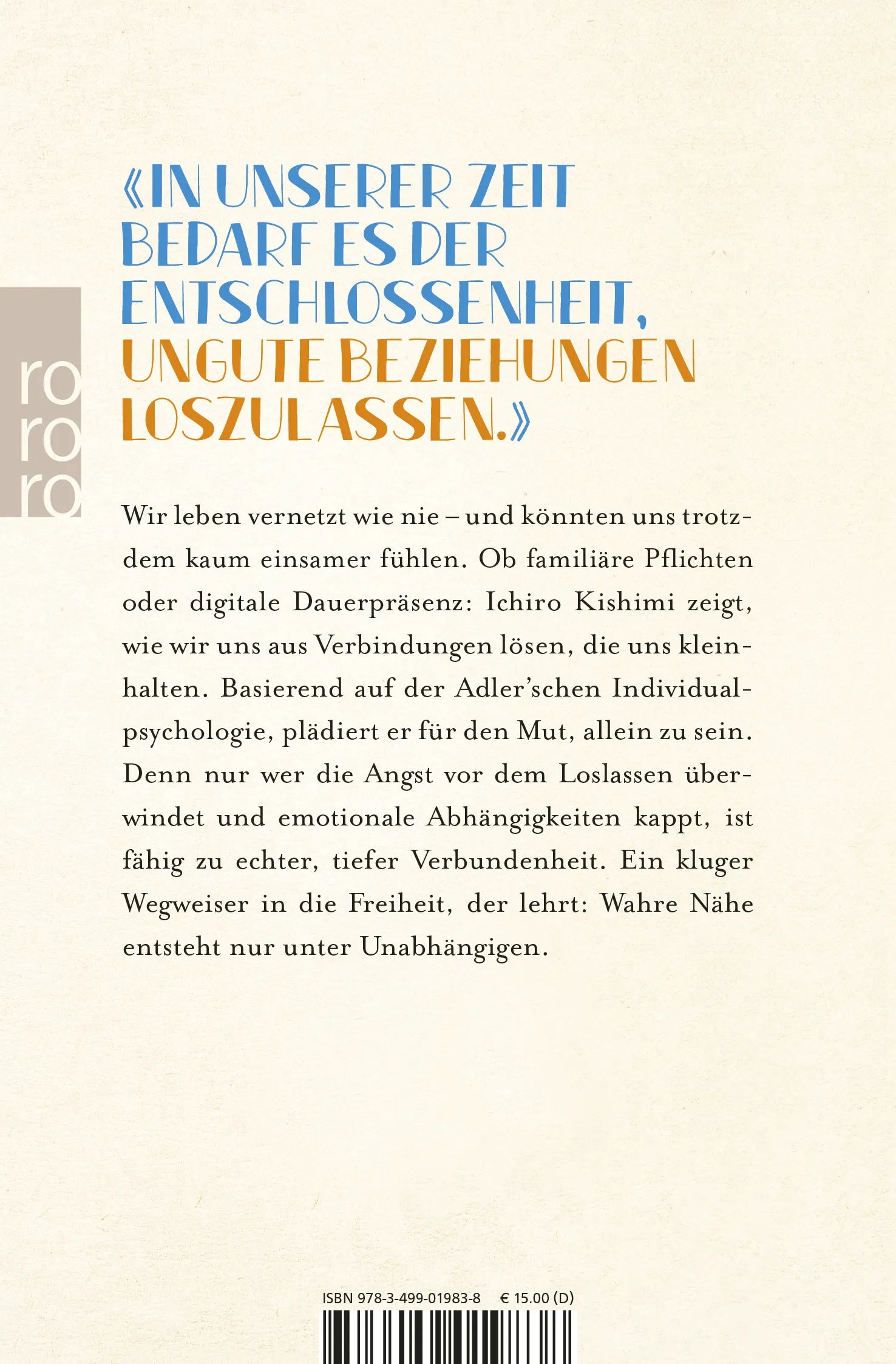Rückseite: Du darfst loslassen, was dir nicht guttut (Taschenbuch)