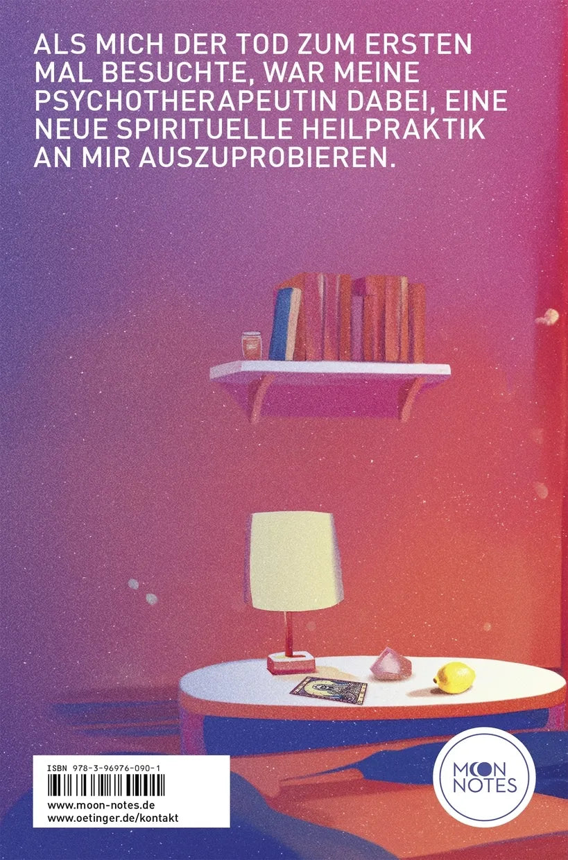 Buchrückseite von 'Du hast noch einen Sommer, sagt der Tod' mit Klappentext - Paperback