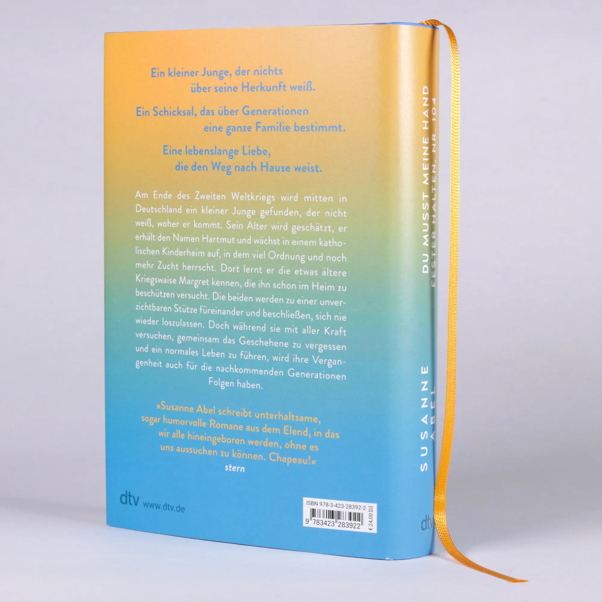 Detailansicht: Du musst meine Hand fester halten, Nr. 104 (Hardcover)
