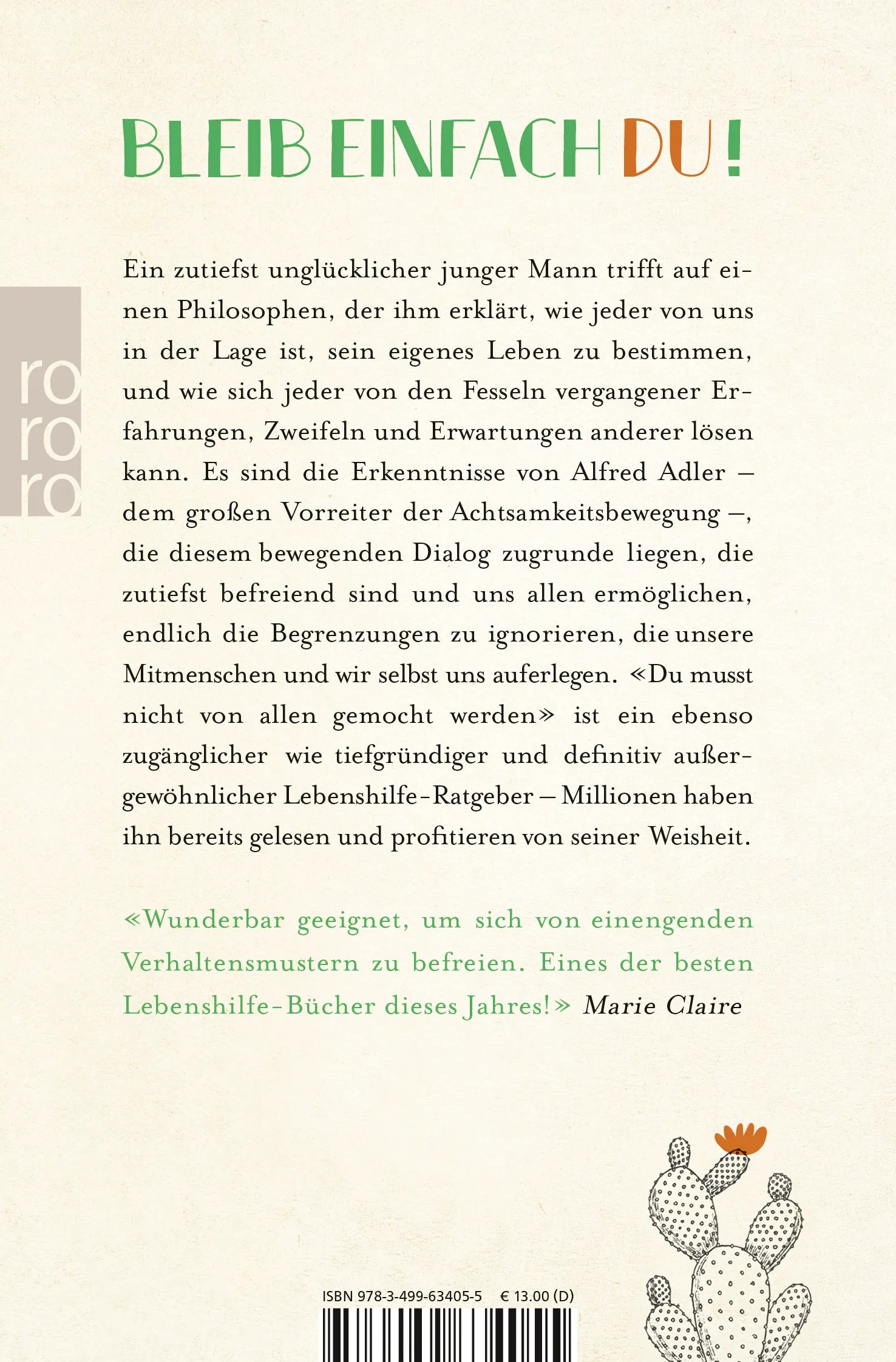 Rückseite: Du musst nicht von allen gemocht werden (Taschenbuch)