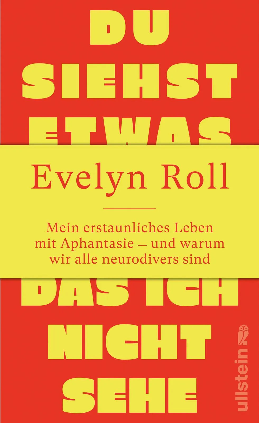 Cover: Du siehst etwas, das ich nicht sehe (Hardcover) von Evelyn Roll