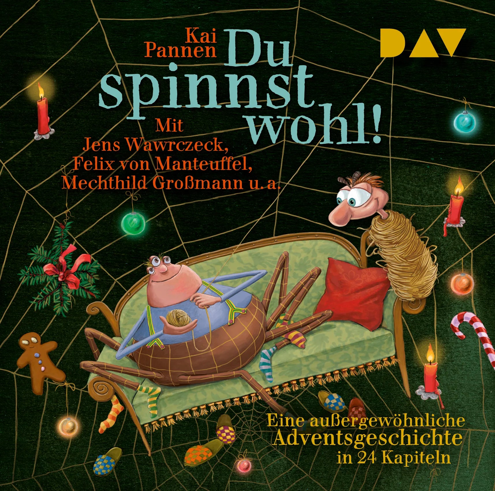 Buchcover von 'Du spinnst wohl! Eine außergewöhnliche Adventsgeschichte in 24 Kapiteln' - Hörbuch (CD) von Kai Pannen