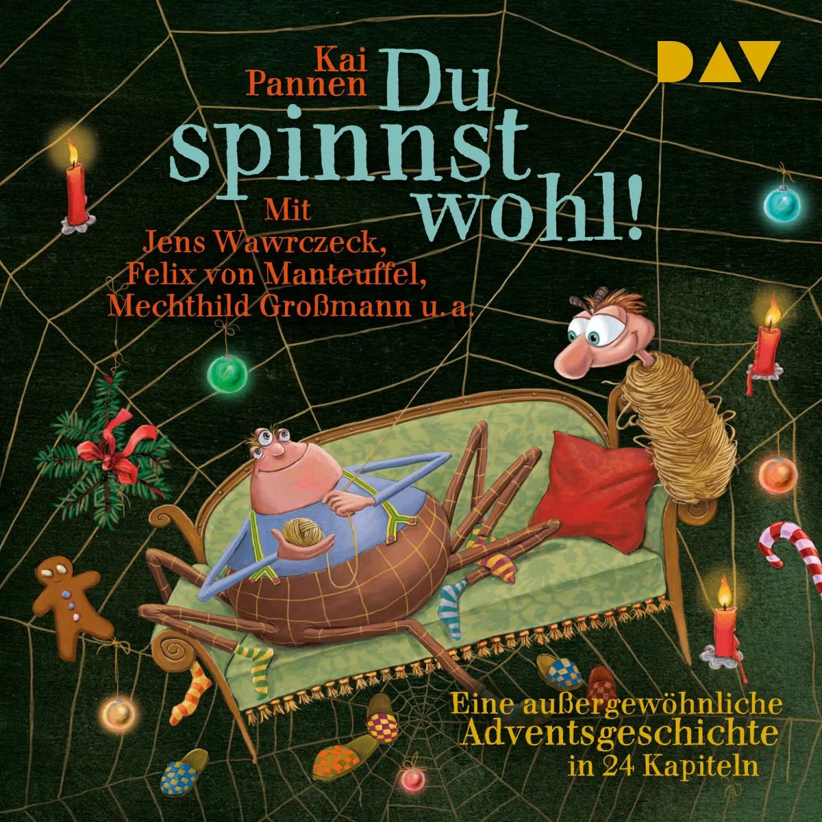 Cover: Du spinnst wohl! Eine außergewöhnliche Adventsgeschichte in 24 Kapiteln (Hörbuch Download) von Kai Pannen