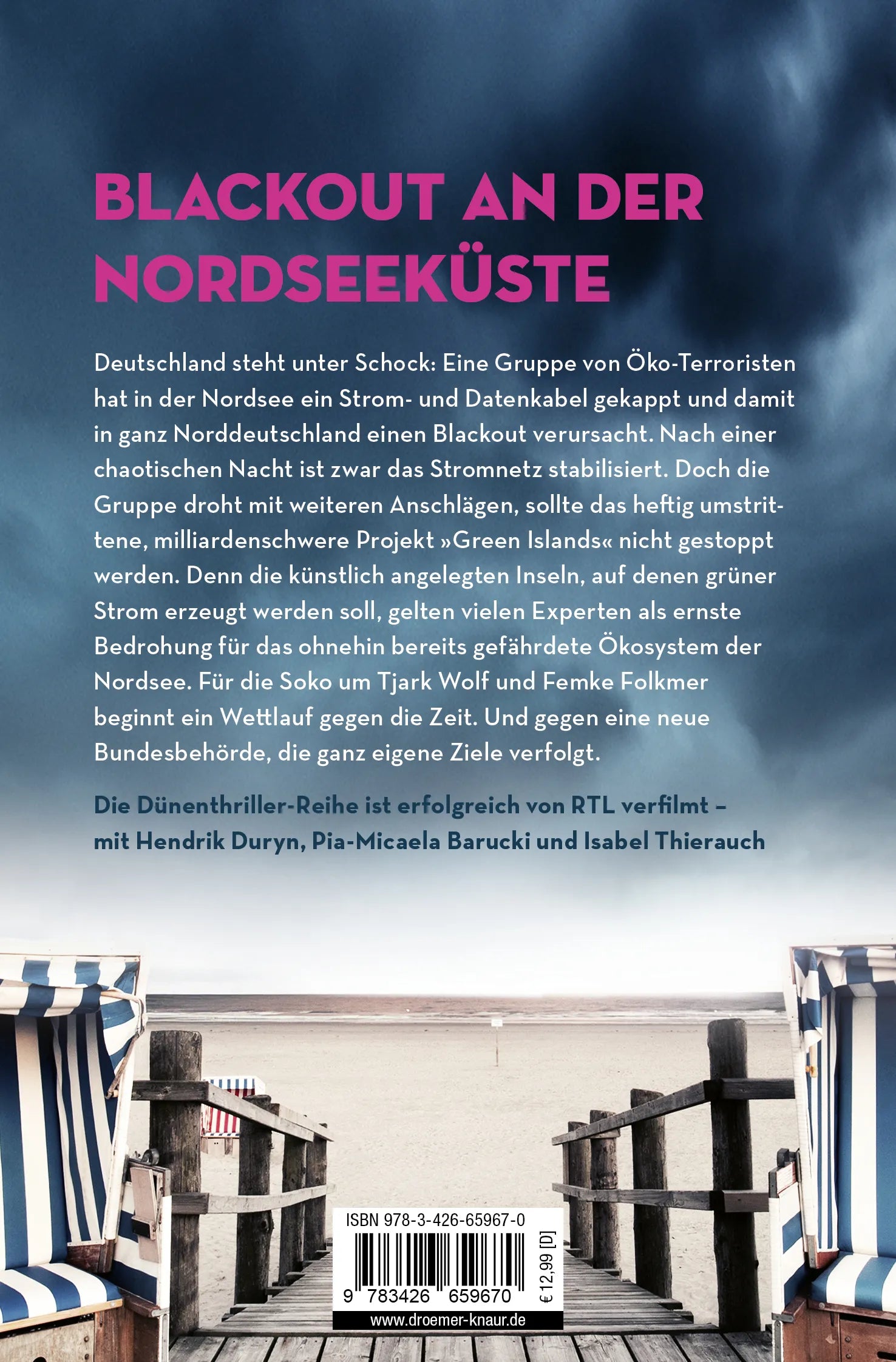 Rückseite: Dünenwut (Taschenbuch)