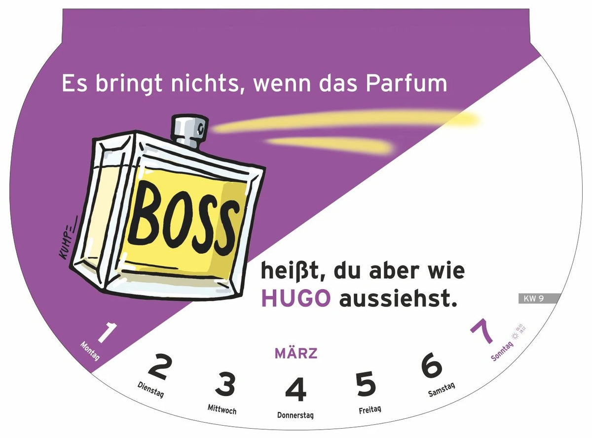 Dumme Sprüche Kalender 2027 - Für Gescheite! – Ansicht