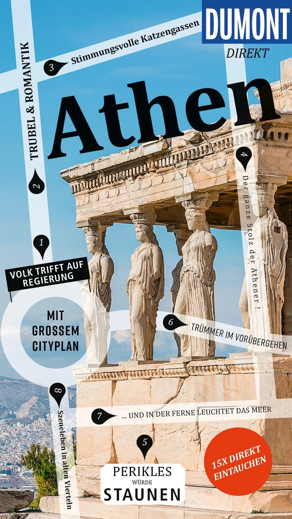 Cover: DUMONT direkt Reiseführer E-Book Athen (E-Book) von Klaus Bötig