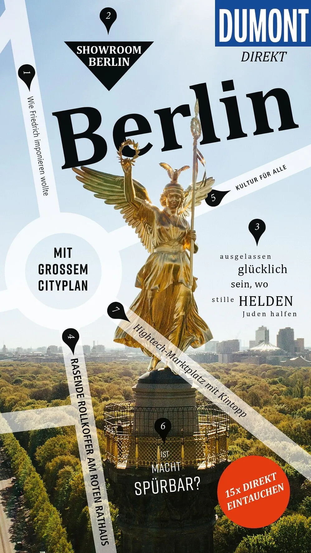 Cover: DUMONT direkt Reiseführer E-Book Berlin (E-Book) von Martina Miethig
