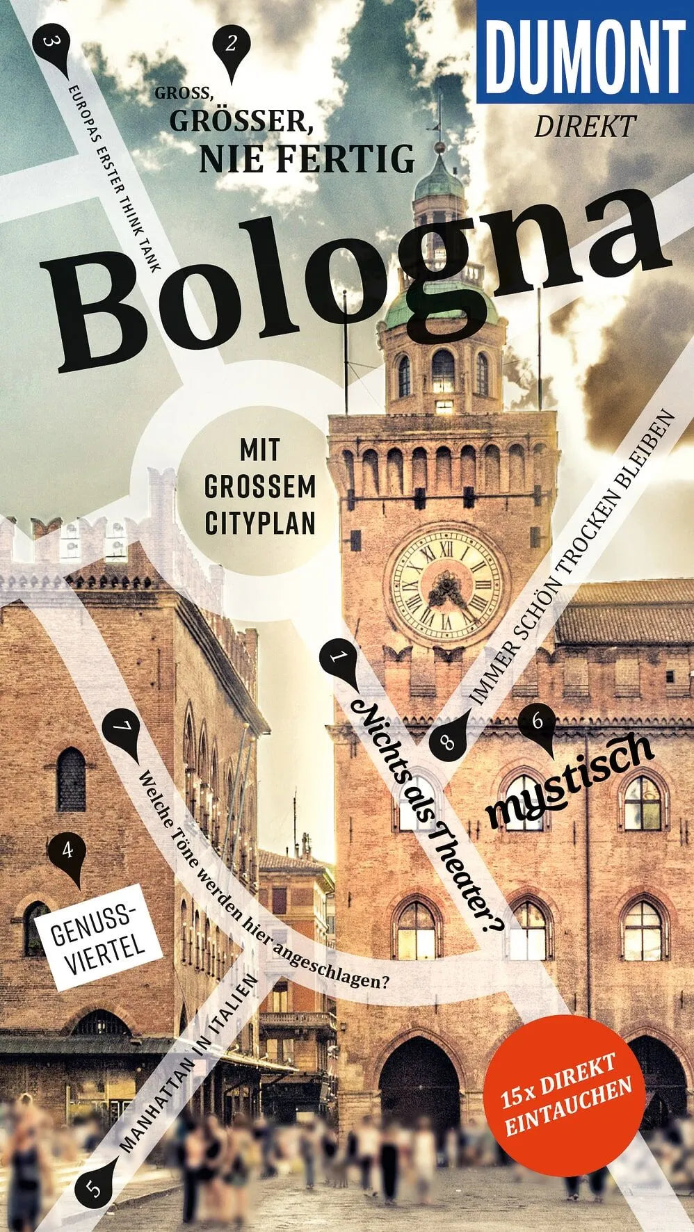 Cover: DUMONT direkt Reiseführer E-Book Bologna (E-Book) von Sibylle Lauth