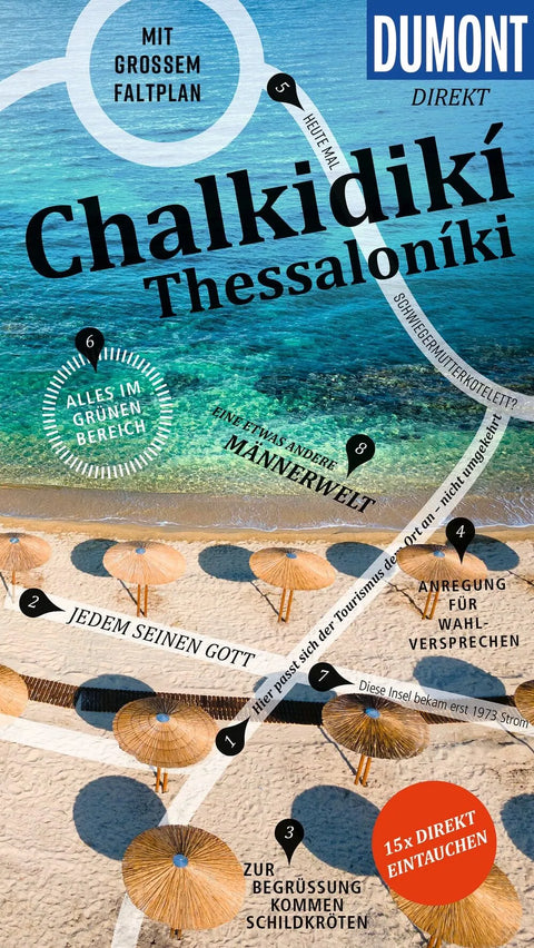 DUMONT direkt Reiseführer E-Book Chalkidiki