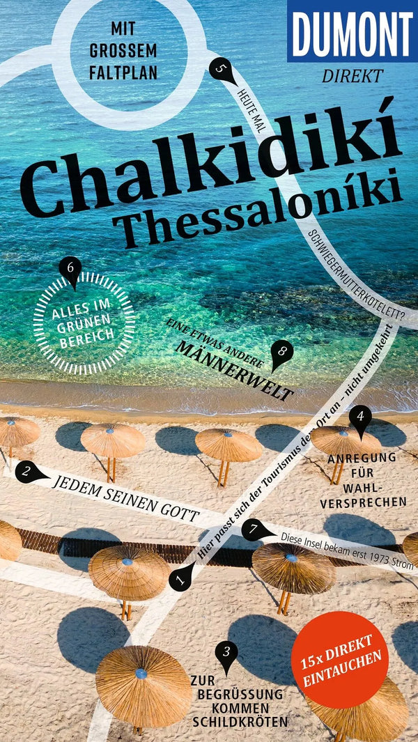 DUMONT direkt Reiseführer E-Book Chalkidiki