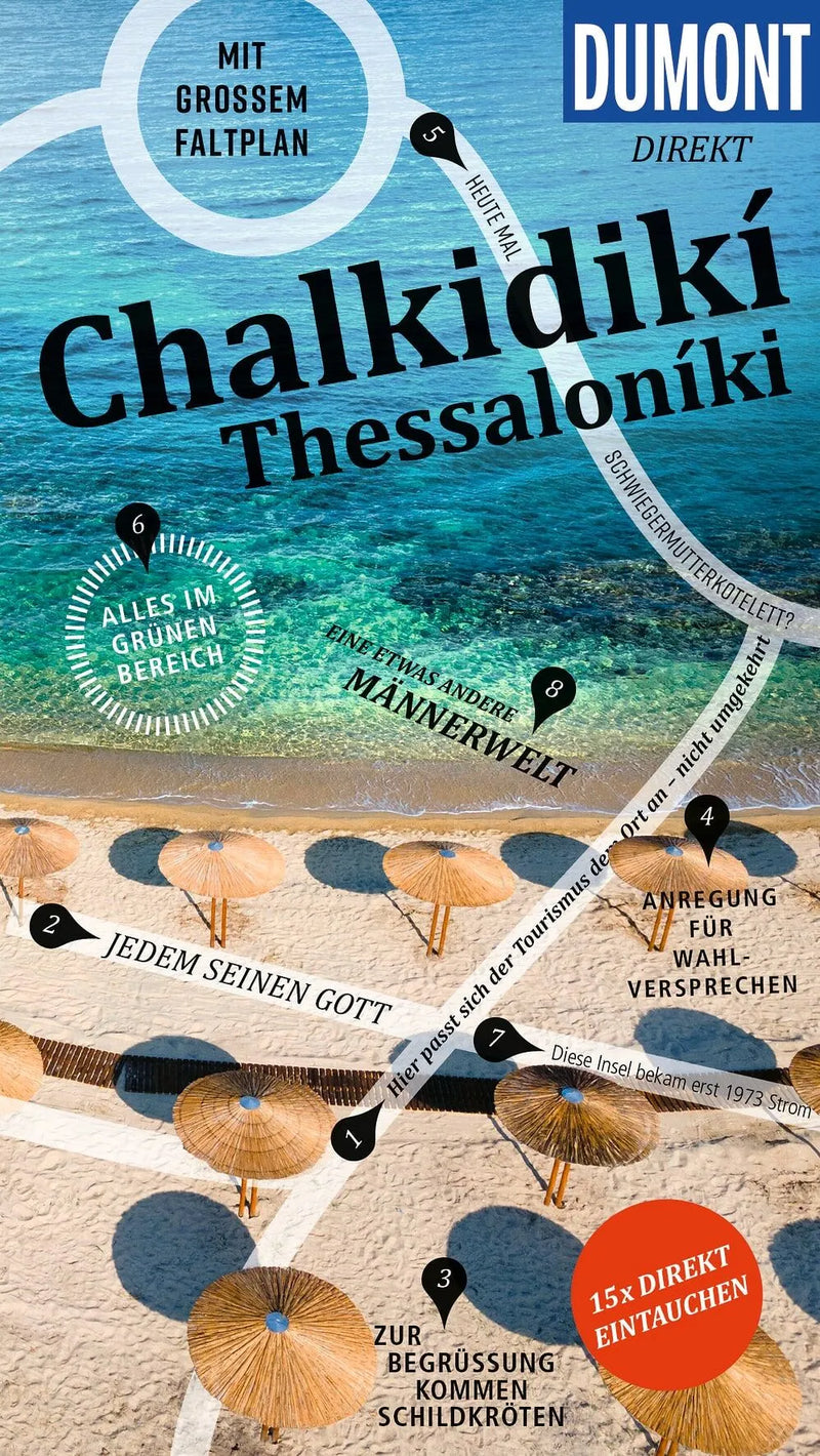DUMONT direkt Reiseführer E-Book Chalkidiki