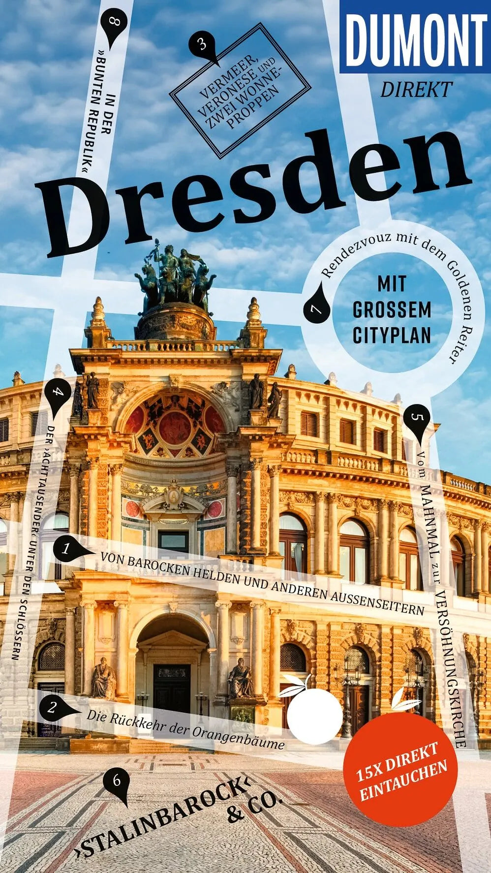 Cover: DUMONT direkt Reiseführer E-Book Dresden (E-Book) von Siiri Klose