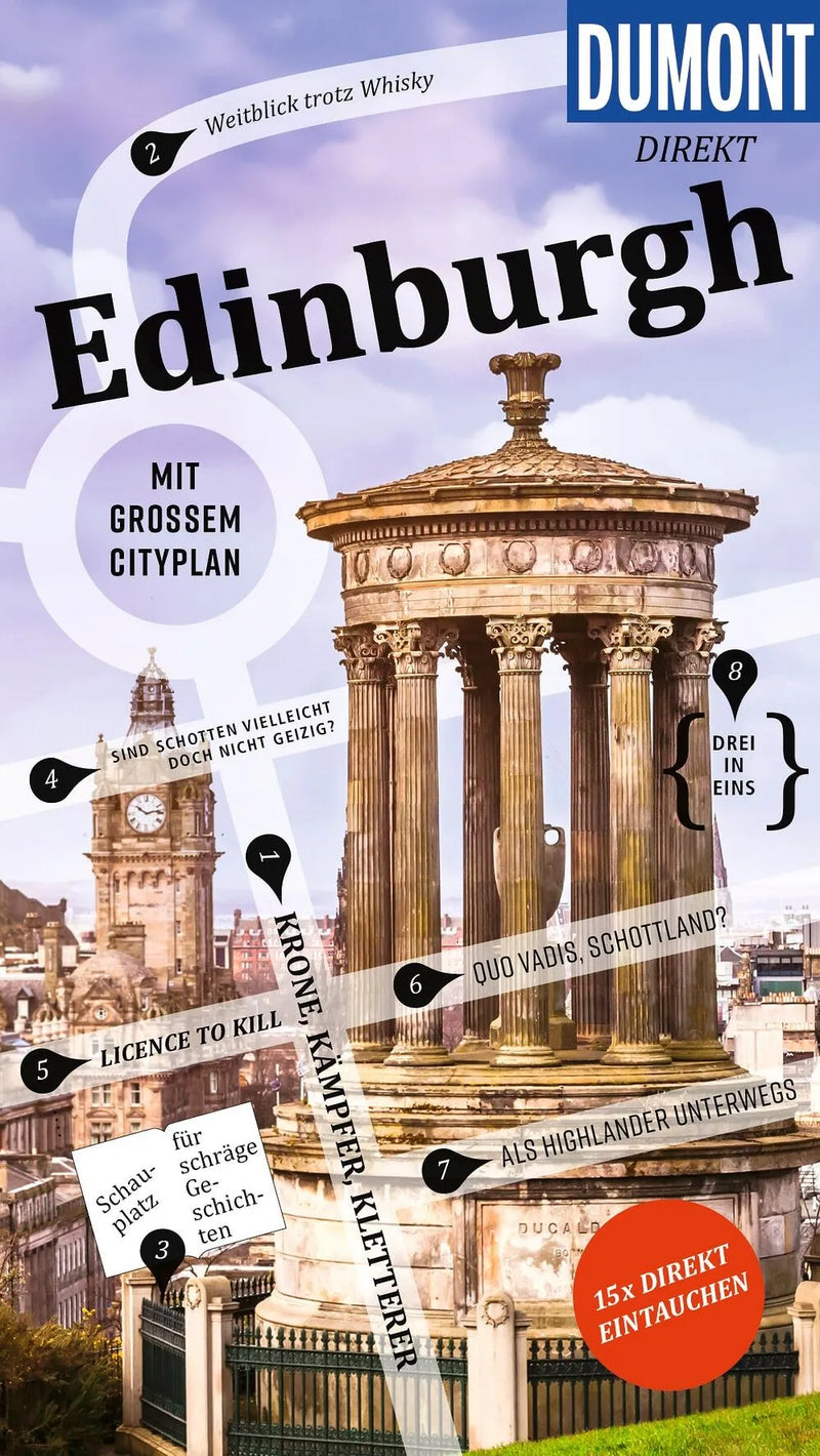 DUMONT direkt Reiseführer E-Book Edinburgh