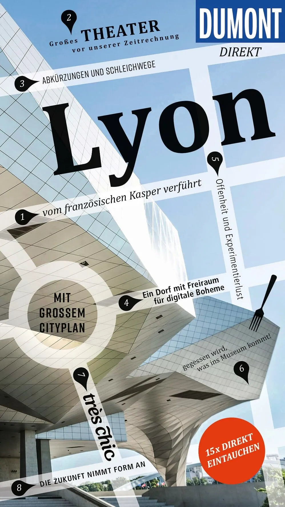 Cover: DUMONT direkt Reiseführer E-Book Lyon (E-Book) von Gabriele Kalmbach