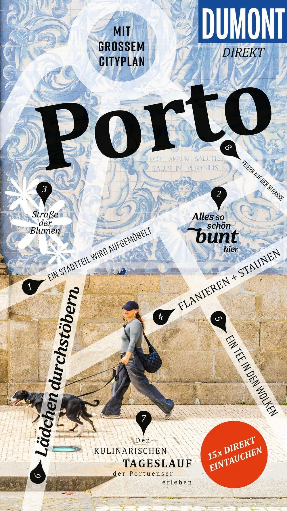 Cover: DUMONT direkt Reiseführer E-Book Porto (E-Book) von Jürgen Strohmaier