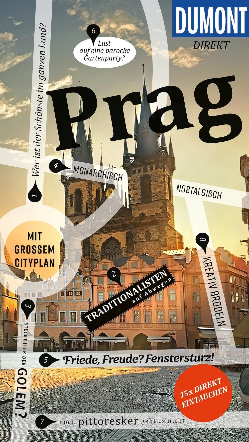 Cover: DUMONT direkt Reiseführer E-Book Prag (E-Book) von Walter M. Weiss