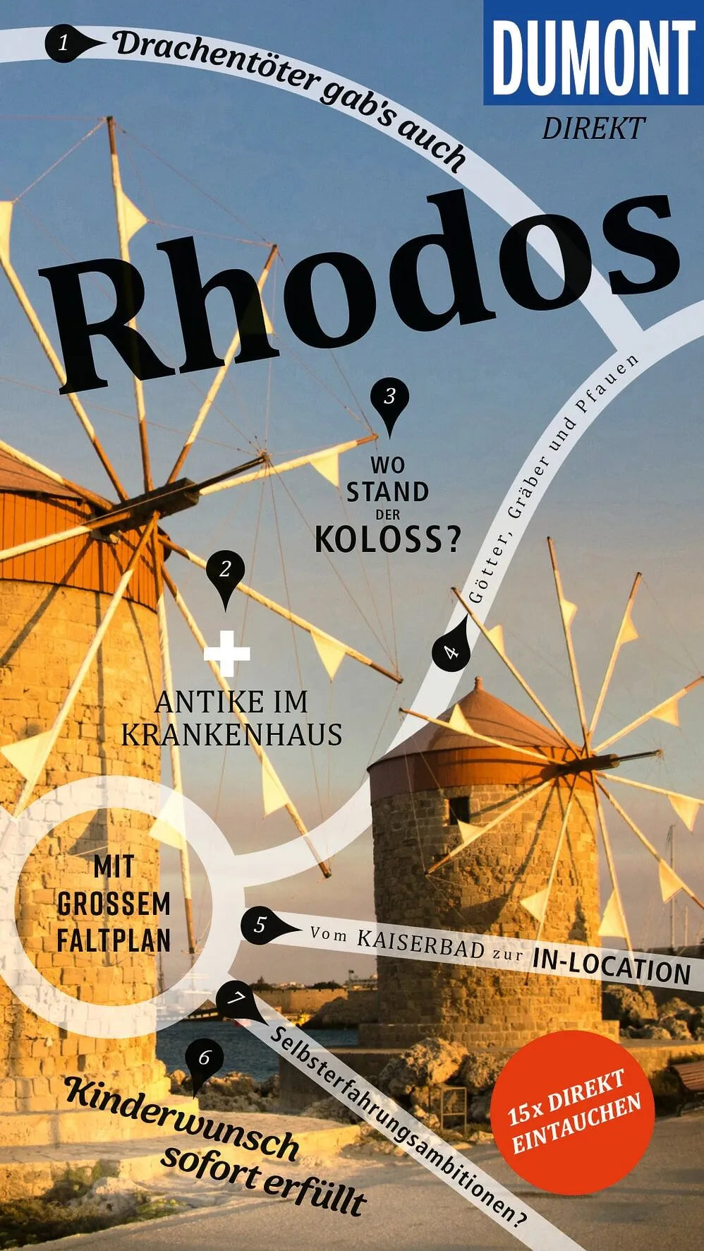 Cover: DUMONT direkt Reiseführer E-Book Rhodos (E-Book) von Hans E. Latzke