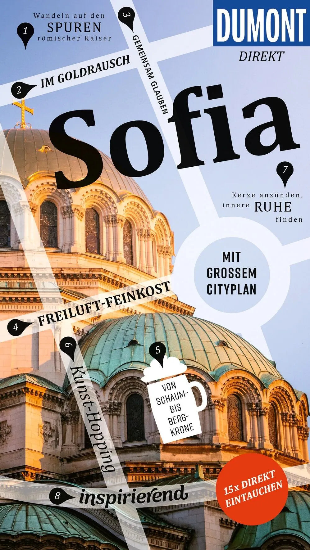 Cover: DUMONT direkt Reiseführer E-Book Sofia (E-Book) von Georgi Palahutev