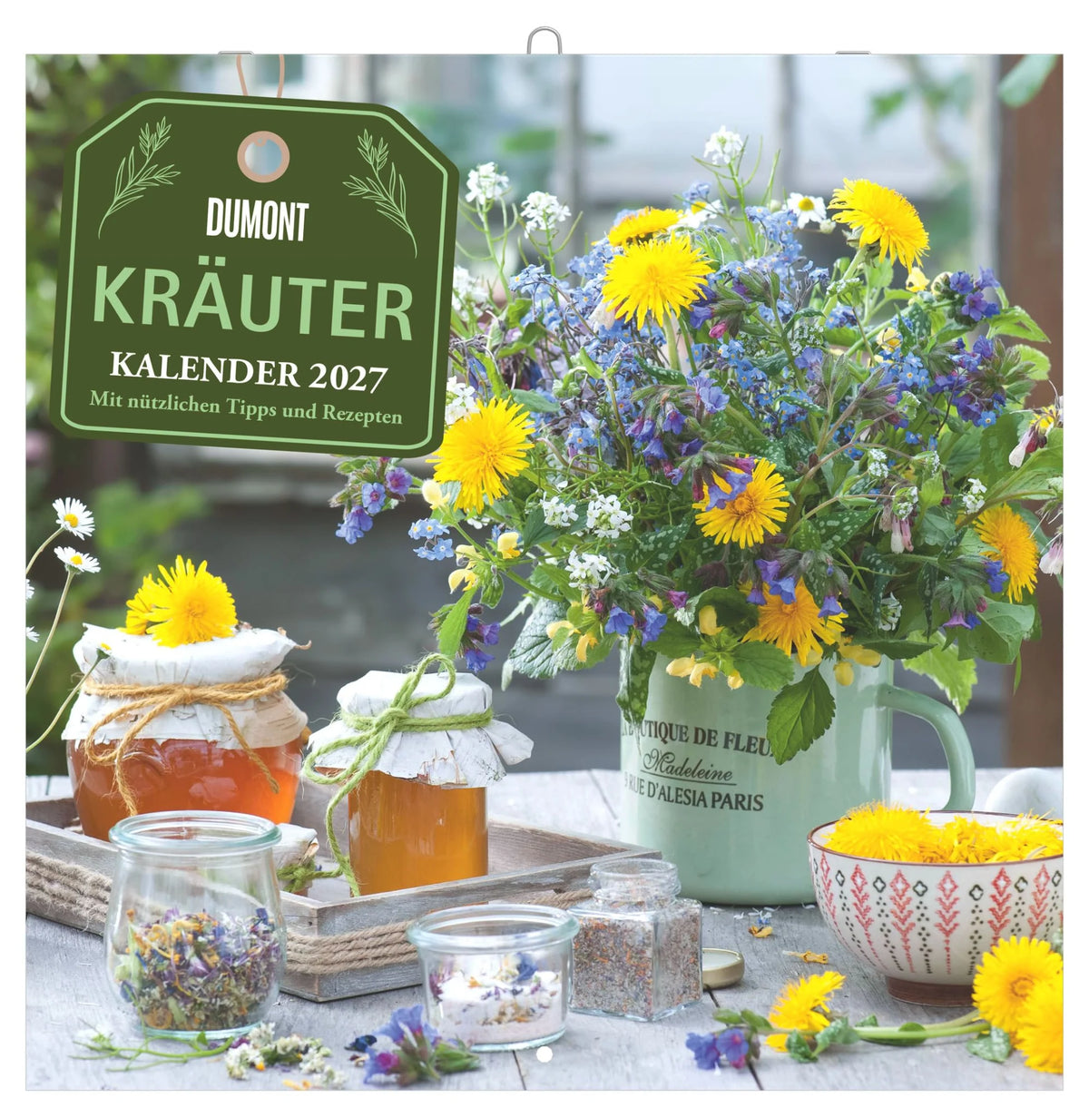 Wandkalender: DuMonts Kräuter Kalender 2027