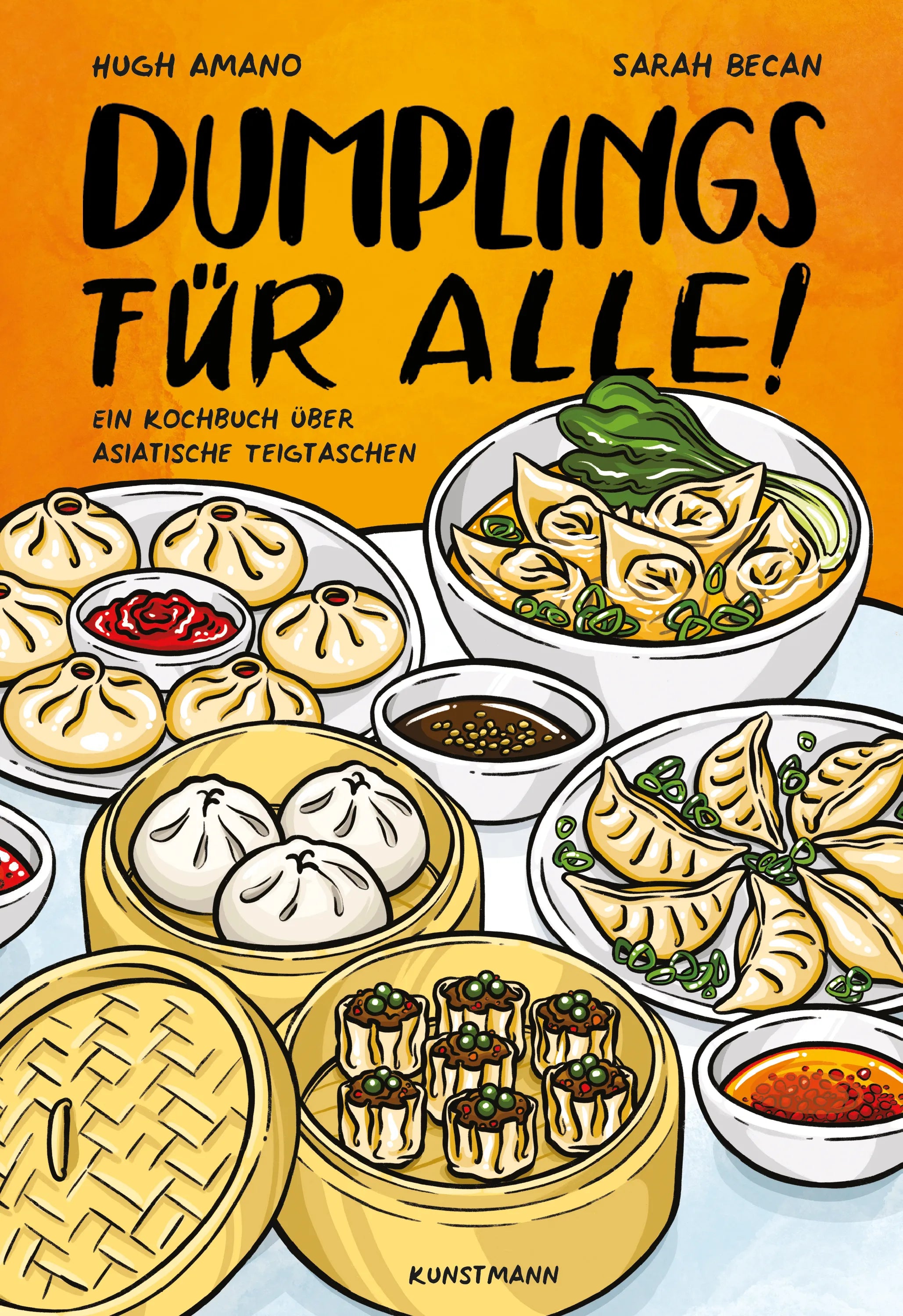 Buchcover von 'Dumplings für alle!' - Gebundene Ausgabe von Hugh Amano