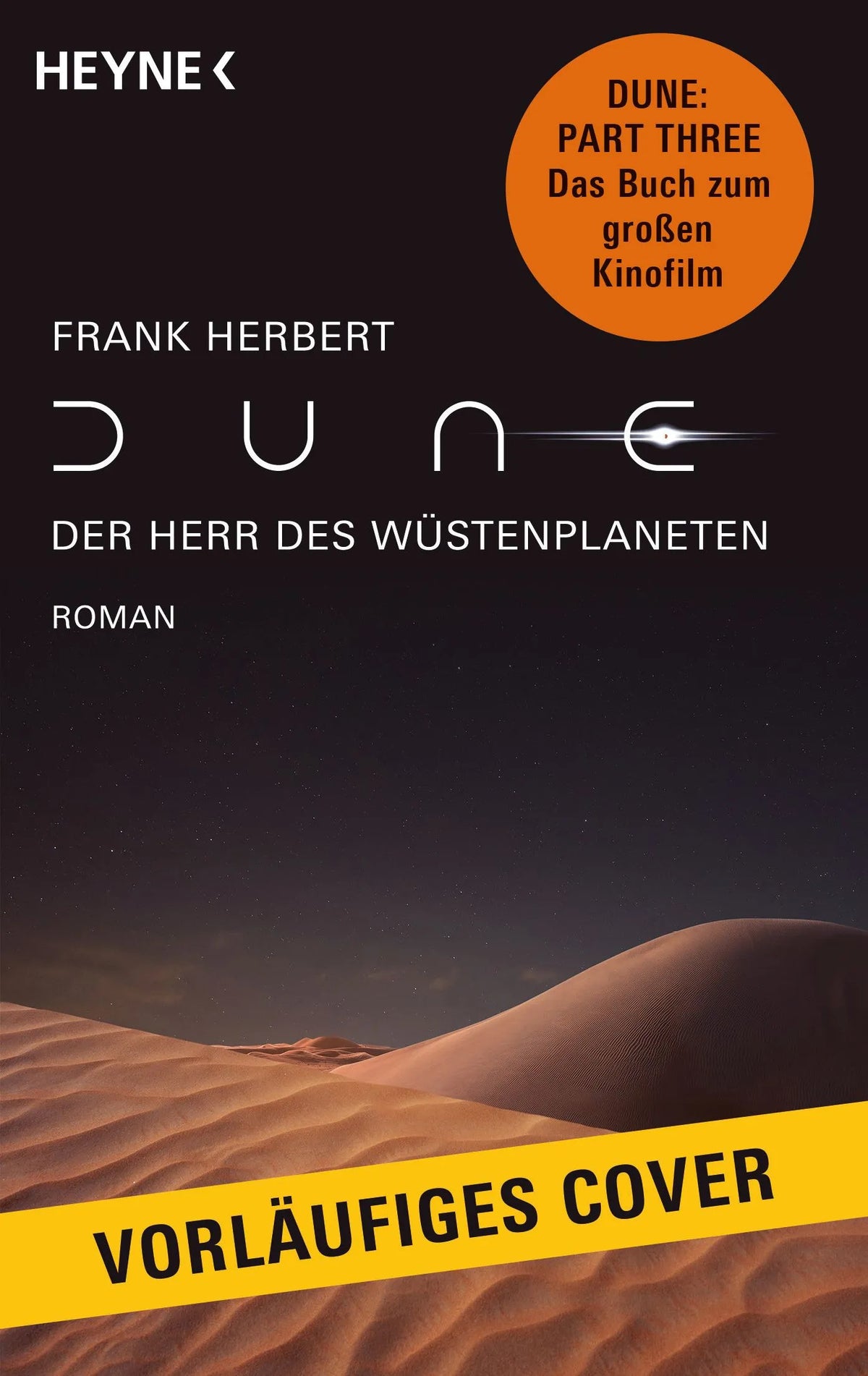 Cover: Dune – Der Herr des Wüstenplaneten (Taschenbuch) von Frank Herbert