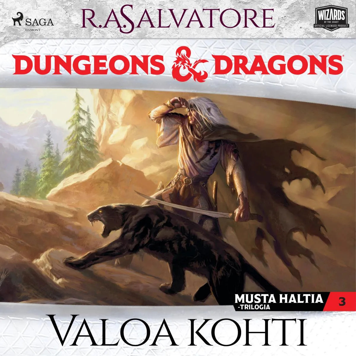 Cover: Dungeons & Dragons - Drizztin legenda: Valoa kohti (Hörbuch Download) von R.A. Salvatore