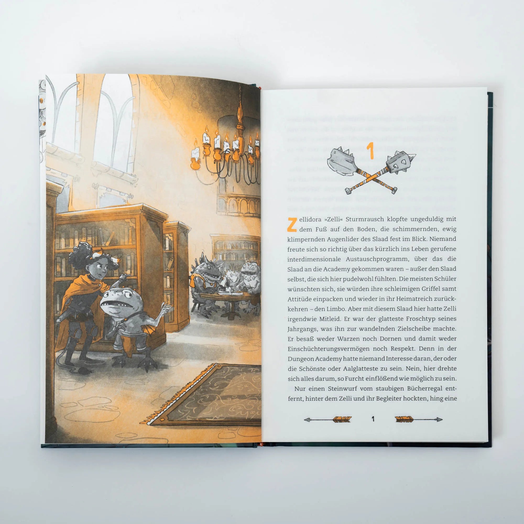 Detailansicht: Dungeons & Dragons. Dungeon Academy - Allein unter Monstern (Hardcover)
