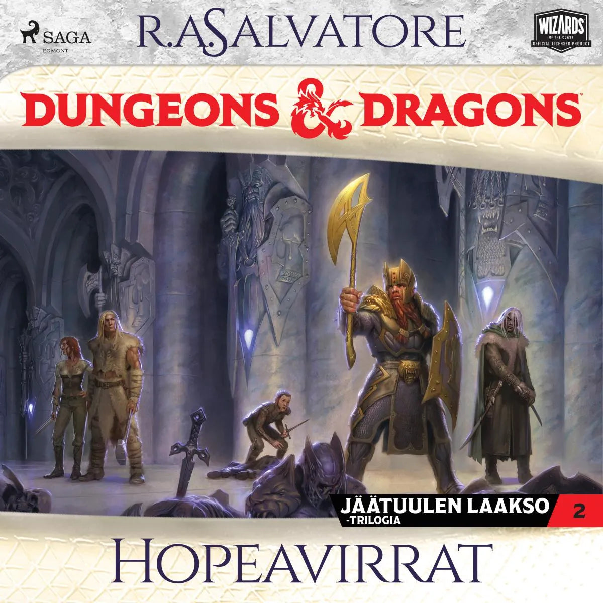 Cover: Dungeons & Dragons - Jäätuulen laakso: Hopeavirrat (Hörbuch Download) von R.A. Salvatore