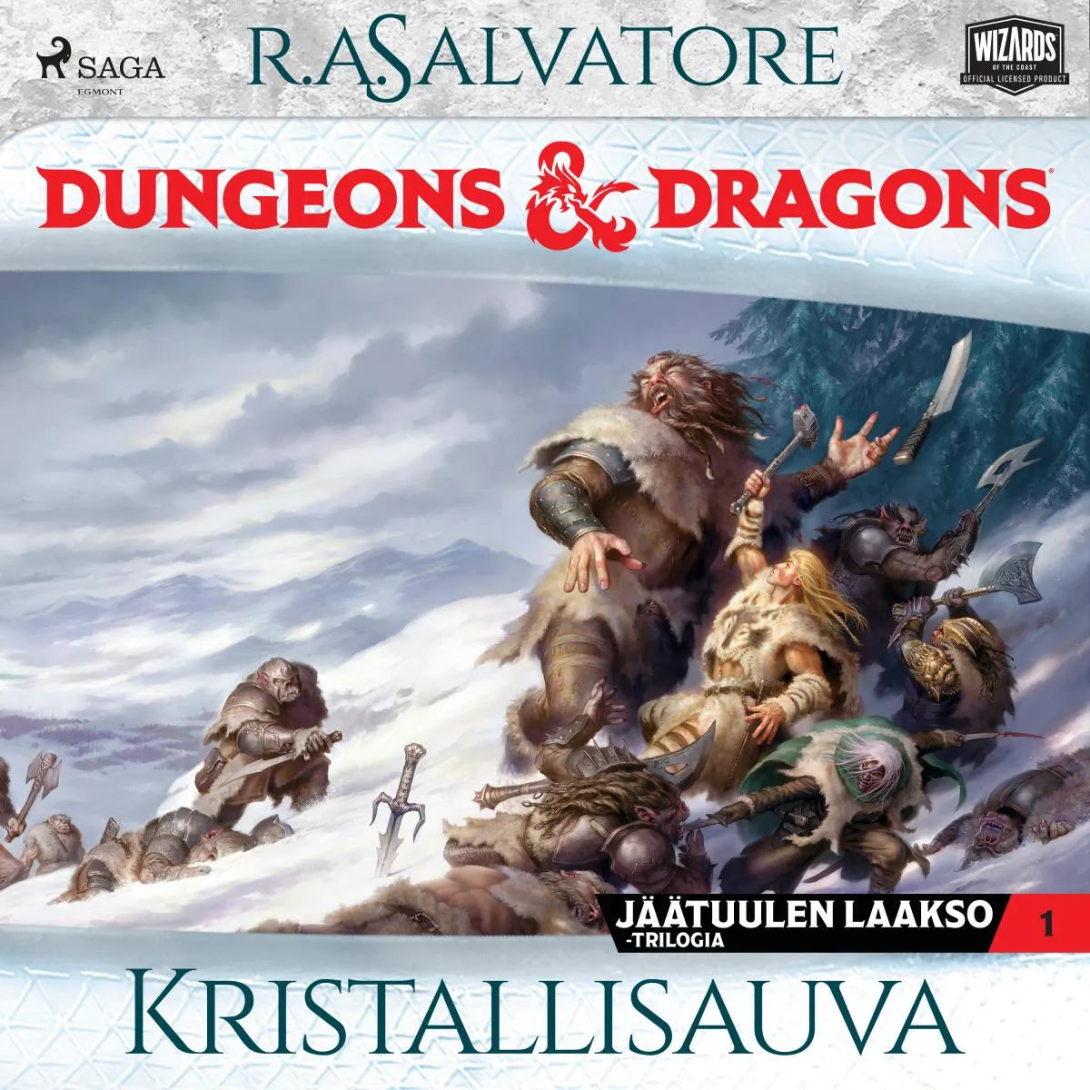 Cover: Dungeons & Dragons - Jäätuulen laakso: Kristallisauva (Hörbuch Download) von R.A. Salvatore