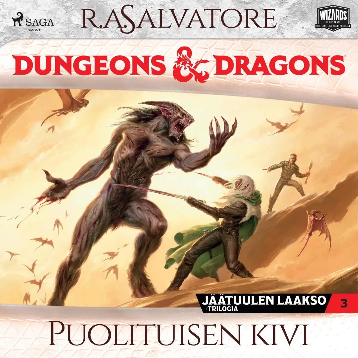 Cover: Dungeons & Dragons - Jäätuulen laakso: Puolituisen kivi (Hörbuch Download) von R.A. Salvatore