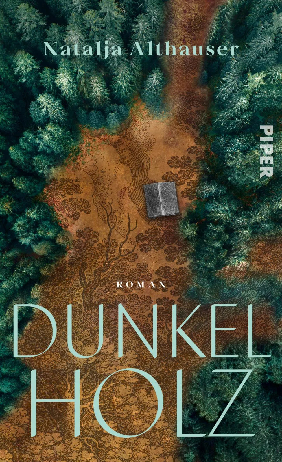 Buchcover von 'Dunkelholz' - Gebundene Ausgabe von Natalja Althauser