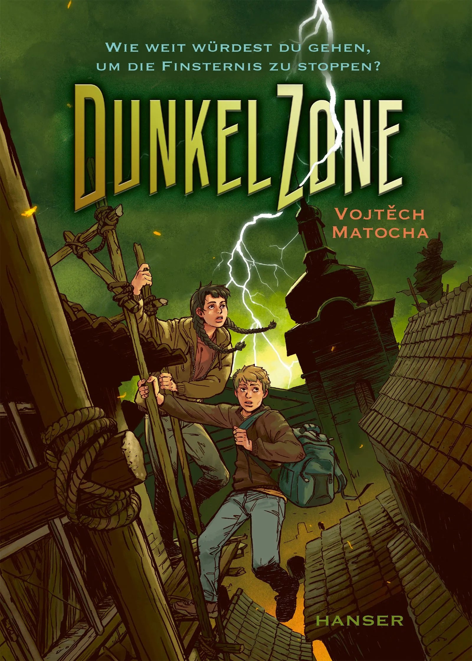 Cover: DunkelZone (E-Book) von Vojtech Matocha