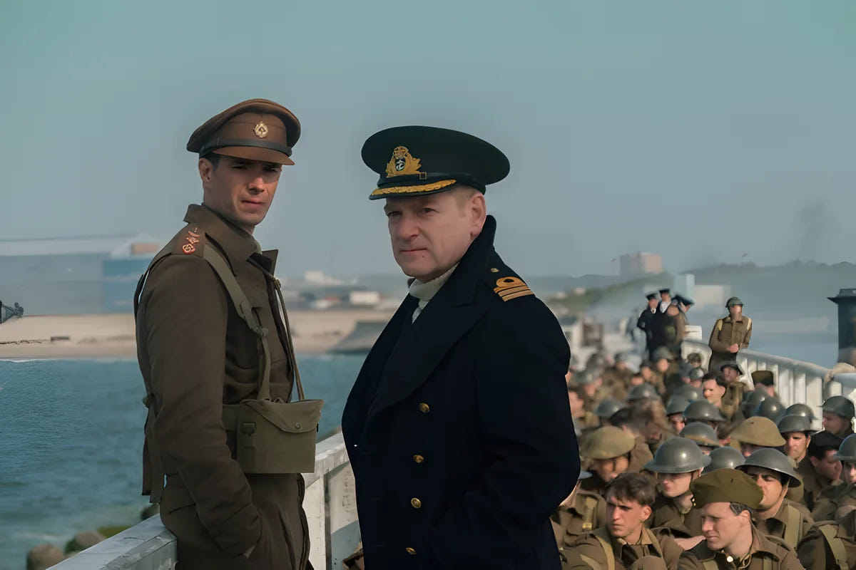 Filmszene 4 aus Dunkirk (Steelbook) – 4K UHD Blu-ray. Regie: Christopher Nolan