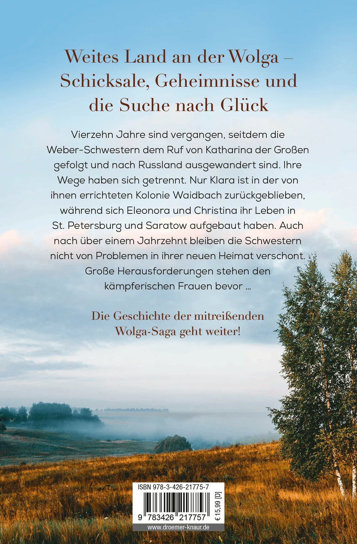 Rückseite: Dunkle Wälder, ferne Sehnsucht (Taschenbuch)