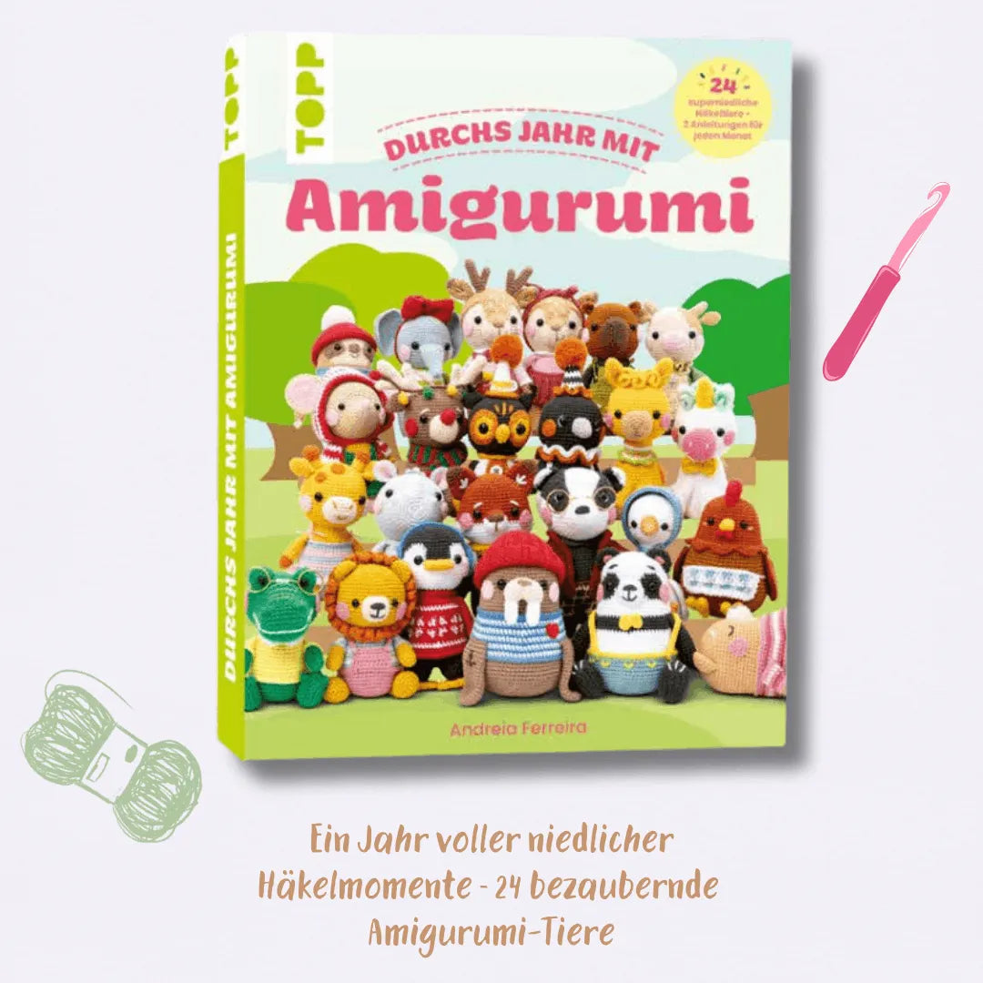Detailansicht: Durchs Jahr mit Amigurumi (Taschenbuch)