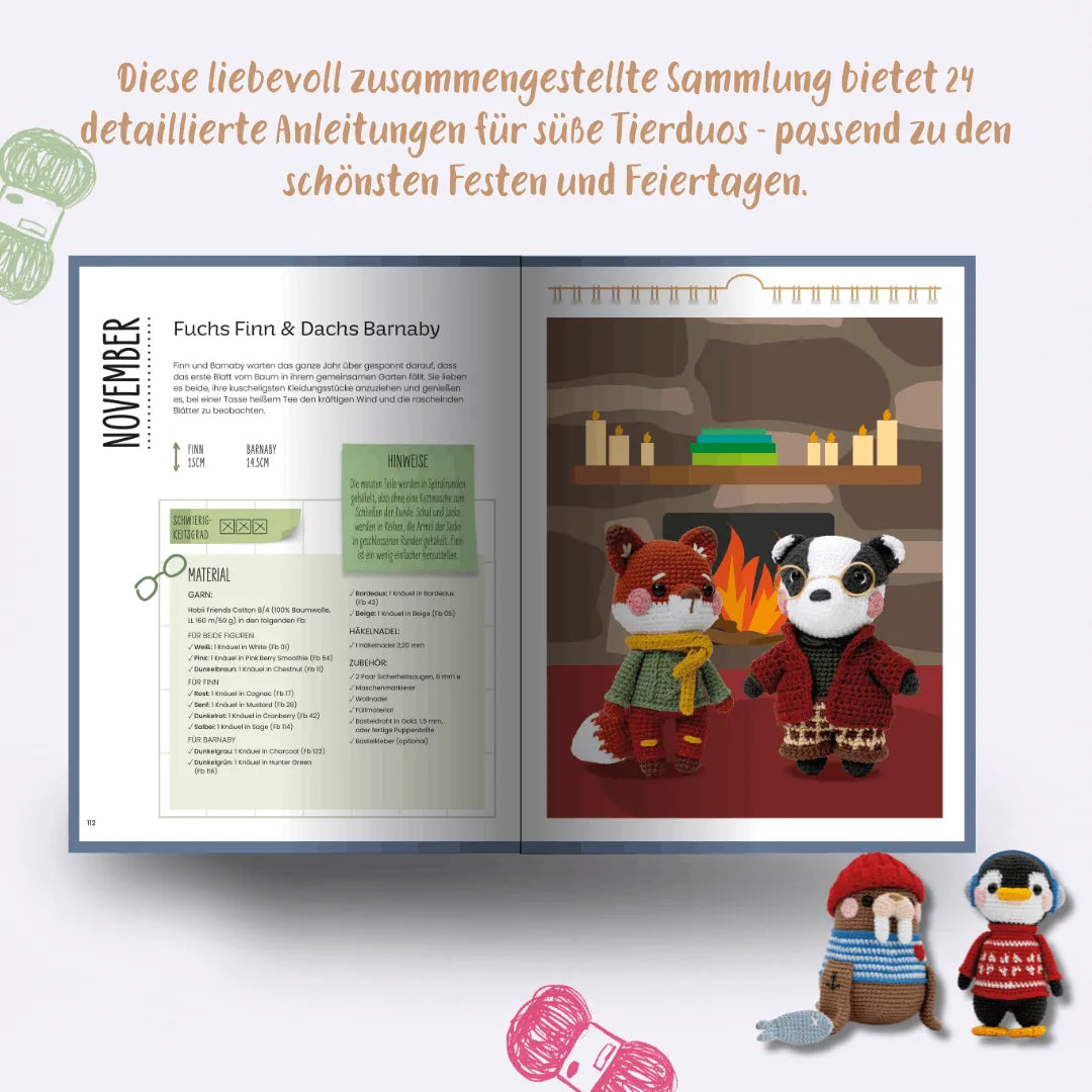 Detailansicht: Durchs Jahr mit Amigurumi (Taschenbuch)
