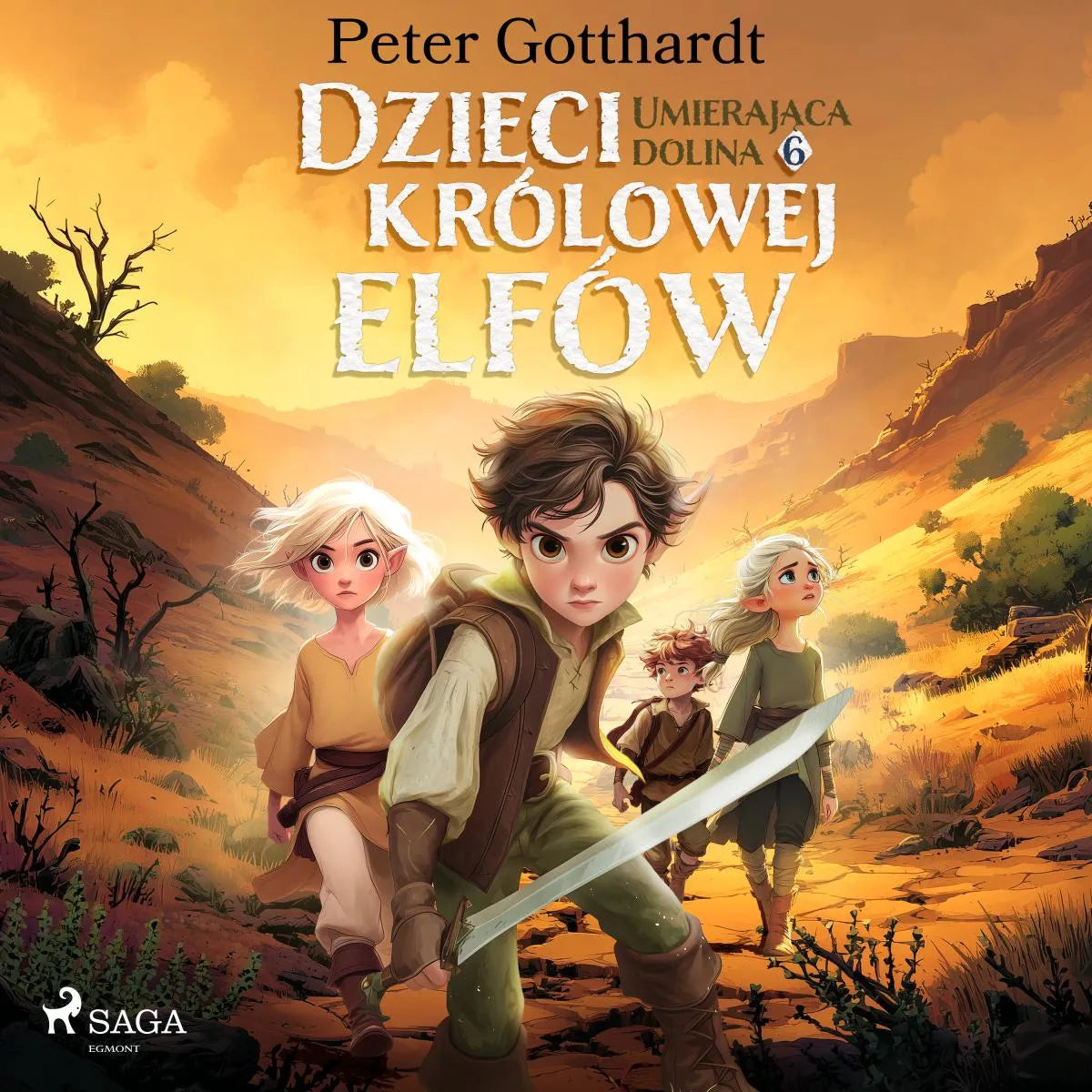 Cover: Dzieci królowej elfów 6 - Umierająca dolina (Hörbuch Download) von Peter Gotthardt