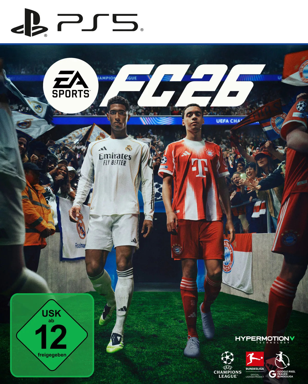 Cover: EA Sports FC 26 für Playstation 5. Publisher: Electronic Arts GmbH