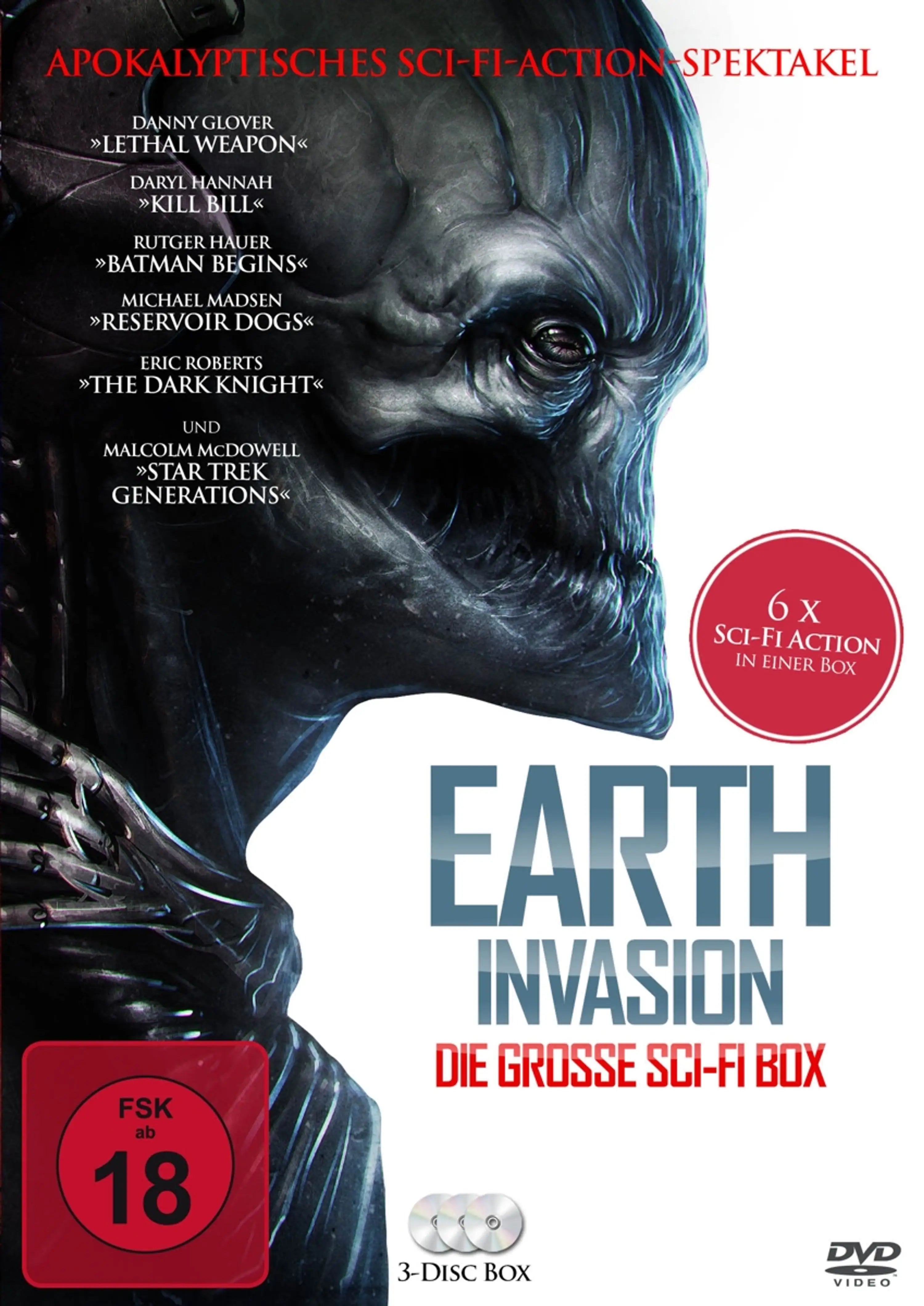 Earth Invasion Die große SciFi Box Film Sammlung DVD Cover