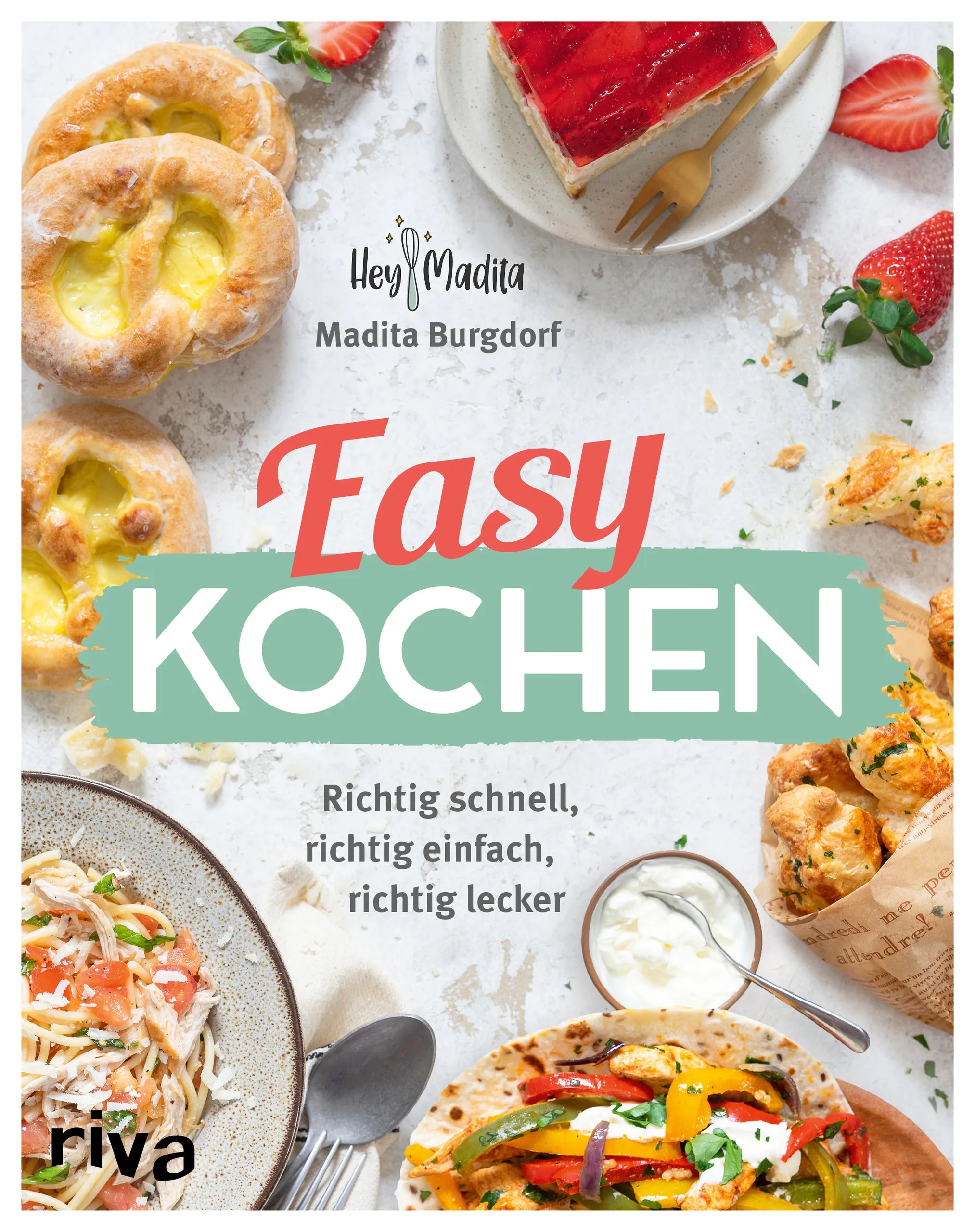 Buchcover von 'Easy kochen' - Gebundene Ausgabe von Madita Burgdorf
