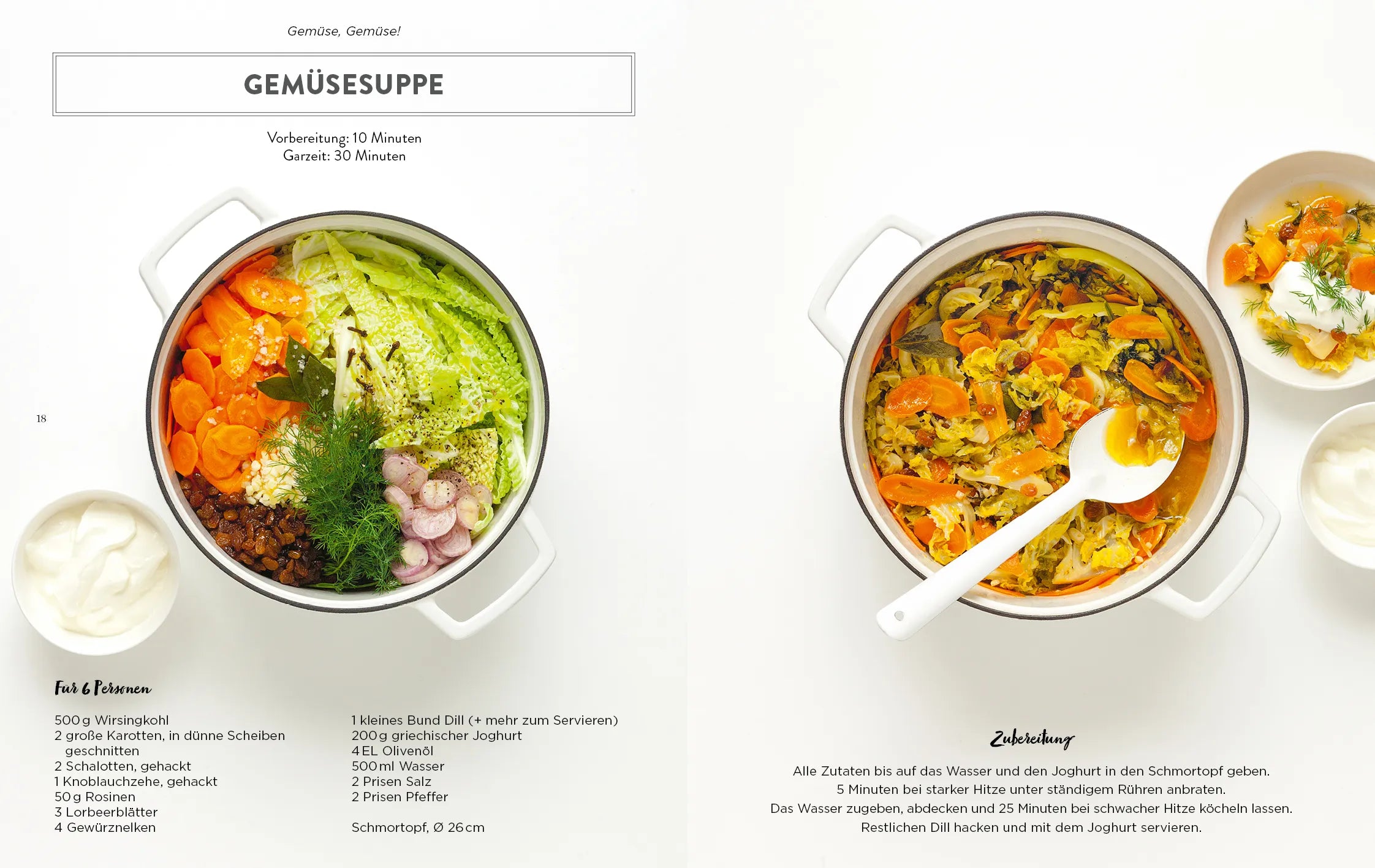 Innenansicht von 'Easy One Pot vegetarisch' - Taschenbuch