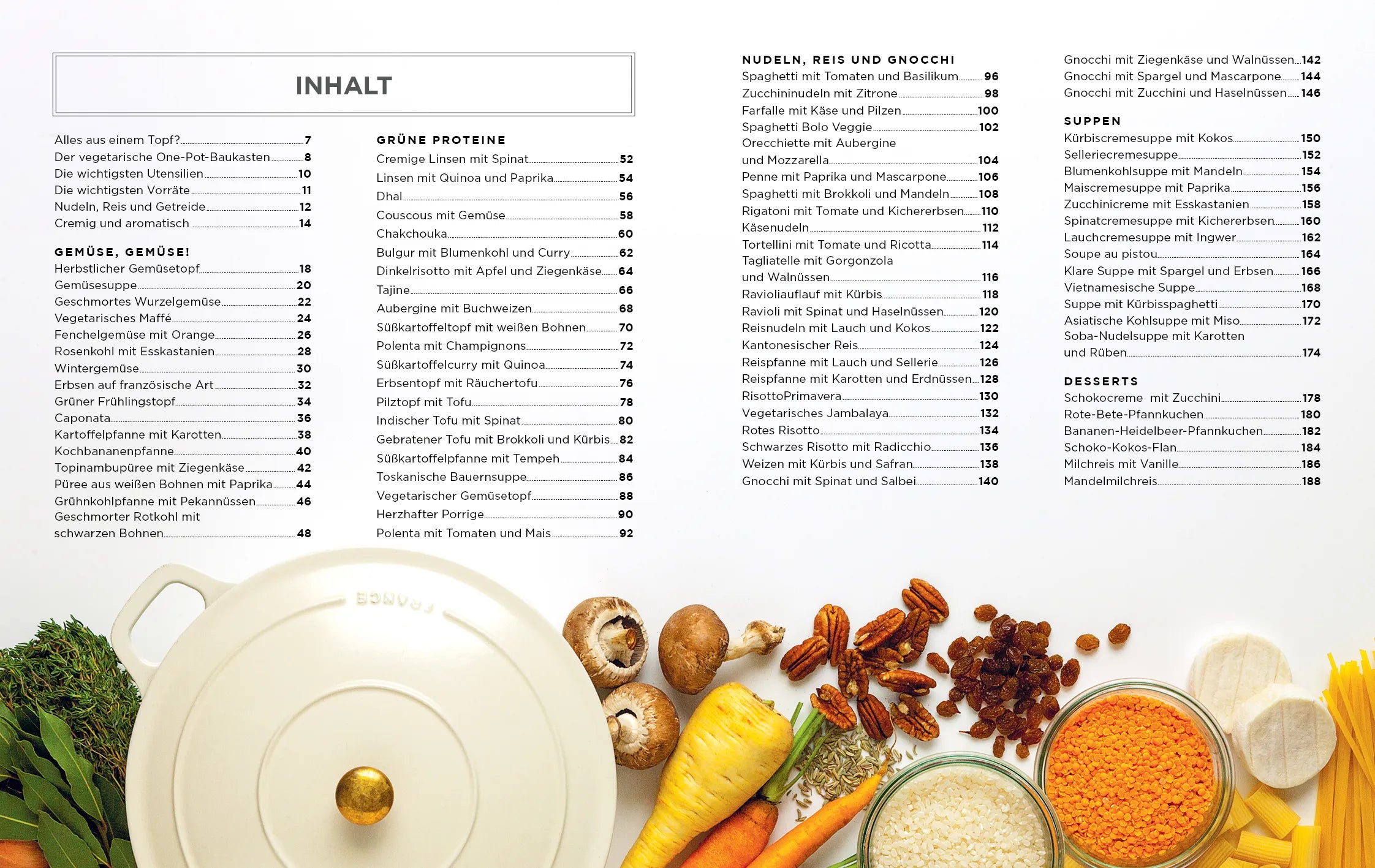 Innenansicht von 'Easy One Pot vegetarisch' - Taschenbuch