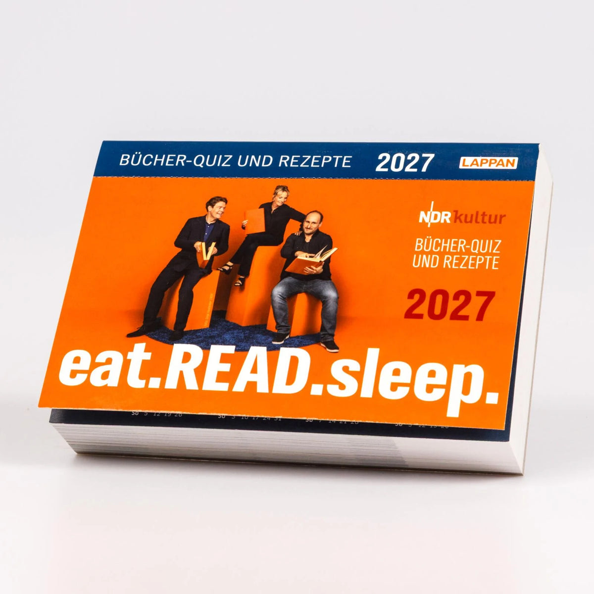 eat.READ.sleep Tageskalender 2027 – Ansicht