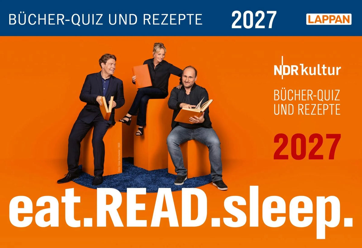 Taschenkalender: eat.READ.sleep Tageskalender 2027