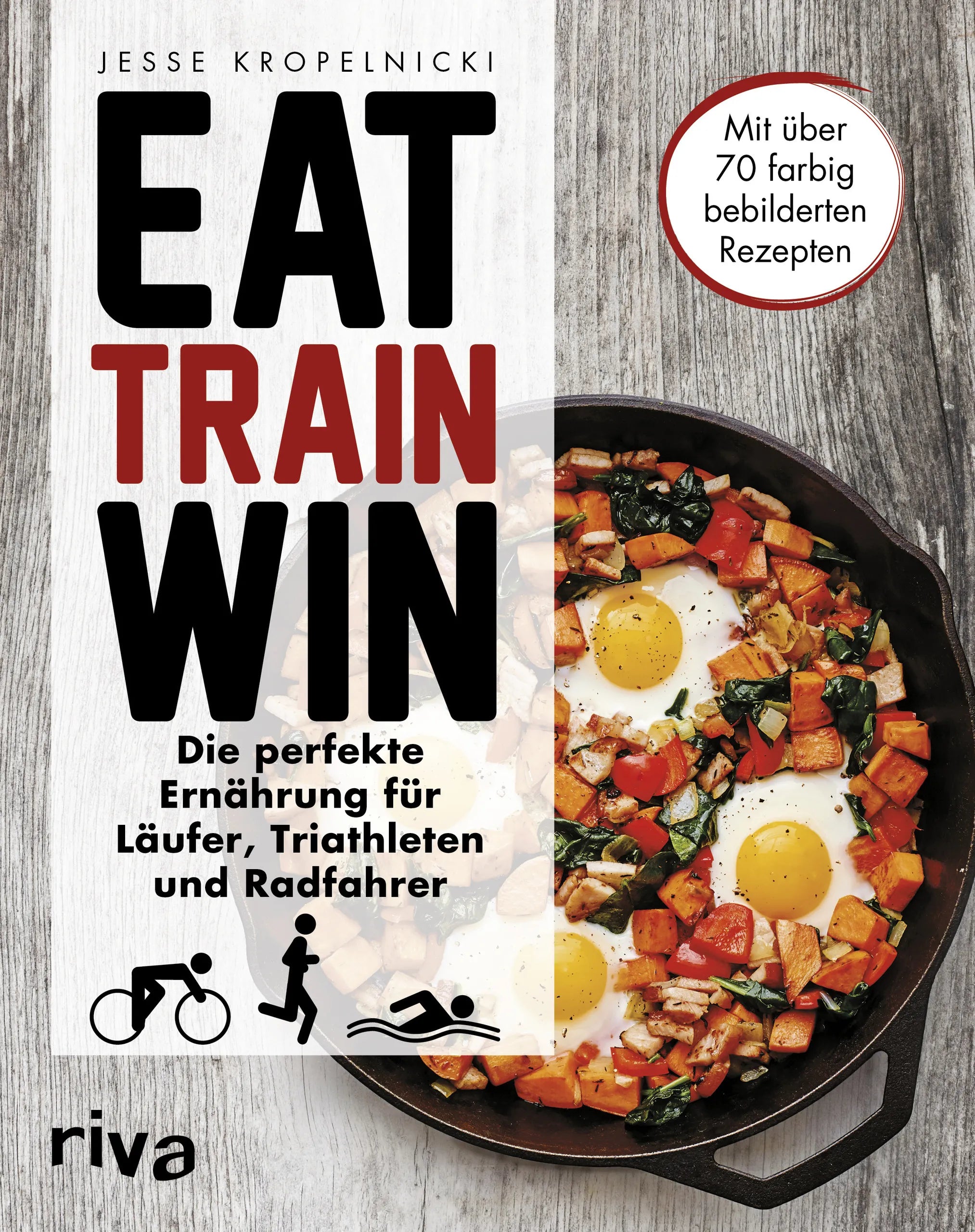 Buchcover von 'Eat. Train. Win.' - Taschenbuch von Jesse Kropelnicki