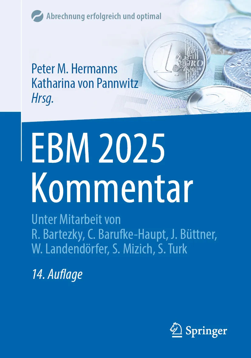 Cover: EBM 2025 Kommentar (E-Book)